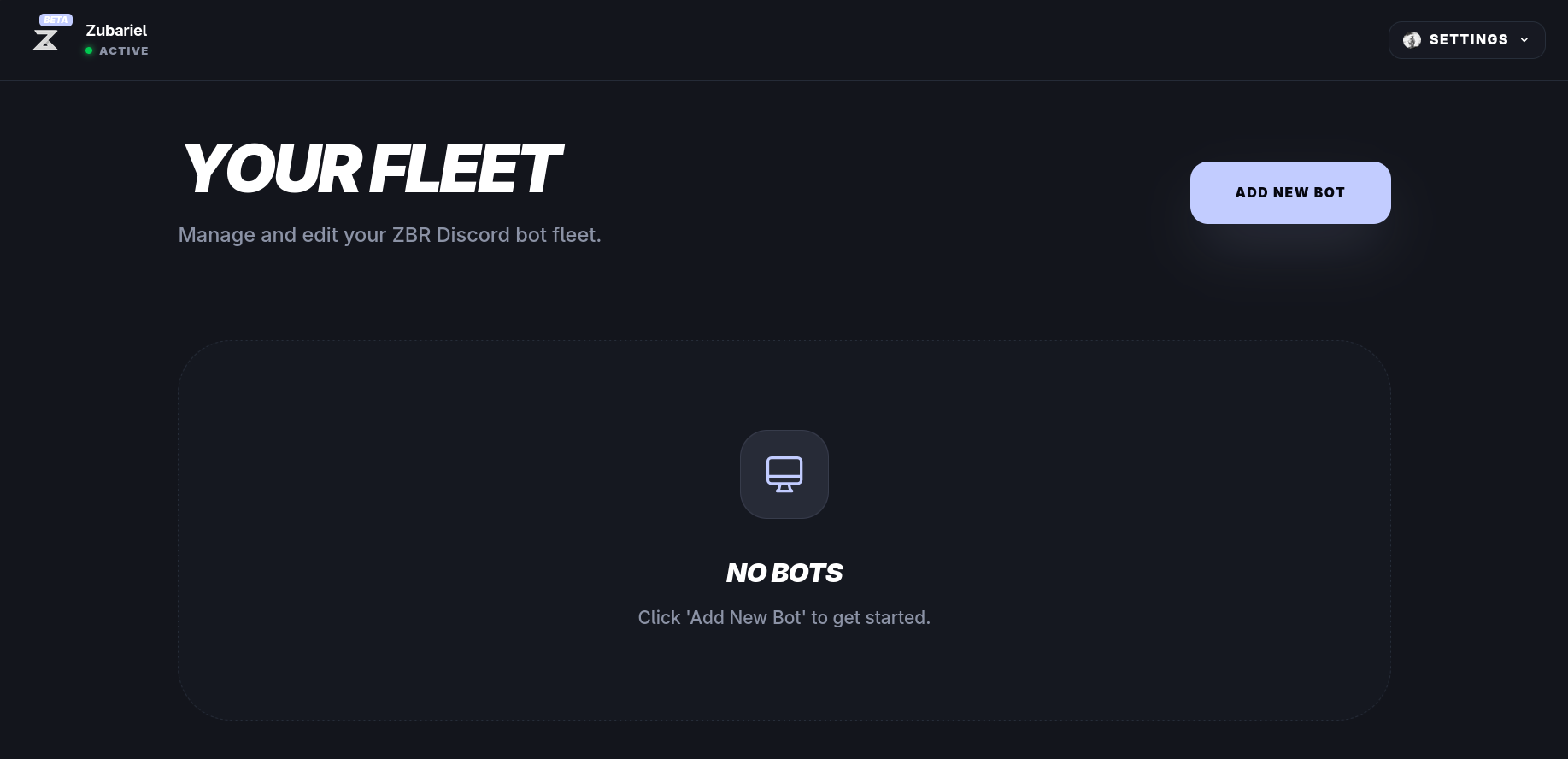 ZBR Dashboard